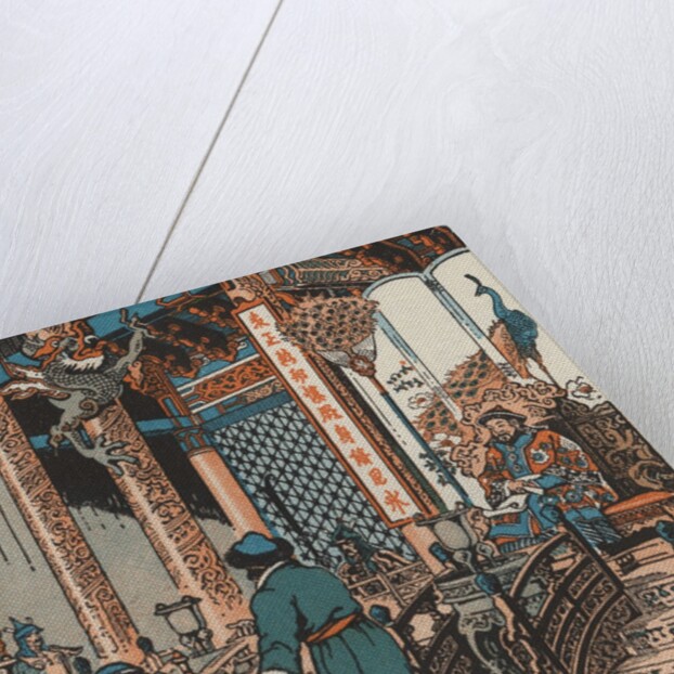 Marco Polo ends his journey in front of Mongol leader Kublai Khan by Anonymous