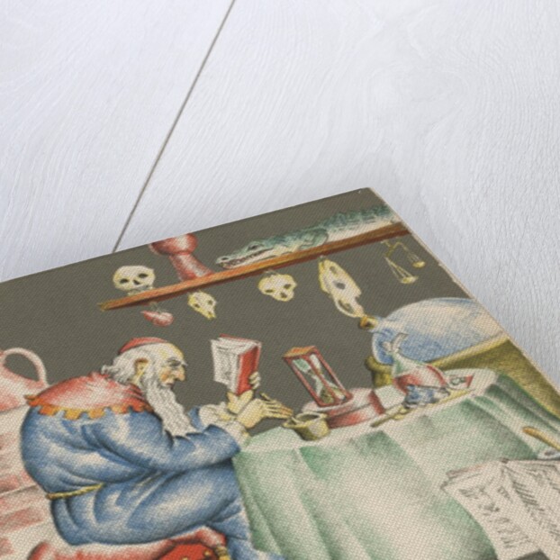 Alchemist Trying to Make Gold by Anonymous