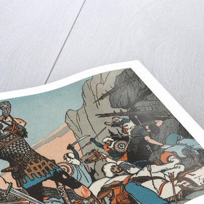 The Death of bold Roland announced with the Oliphant by Anonymous