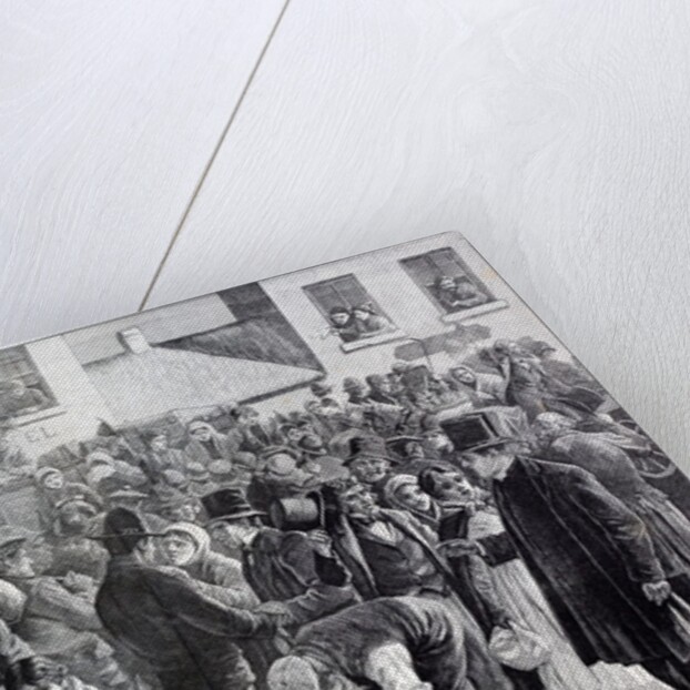 Departure of Irish emigrants for the United States by Anonymous