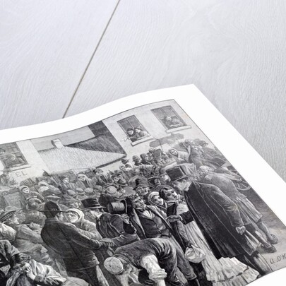 Departure of Irish emigrants for the United States by Anonymous