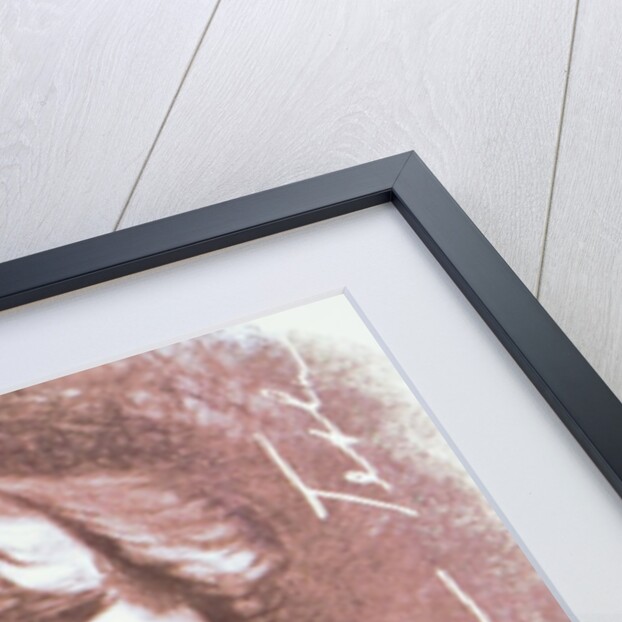 Nikola Tesla with machine by Anonymous