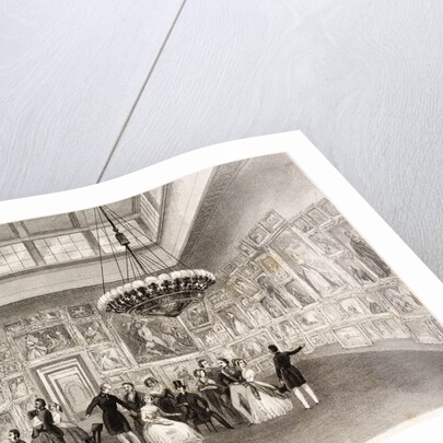 The Royal Academy, a private view by Anonymous
