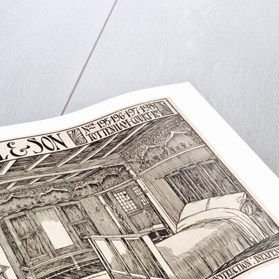 Heal & Son Arts and Crafts advertisement by Anonymous