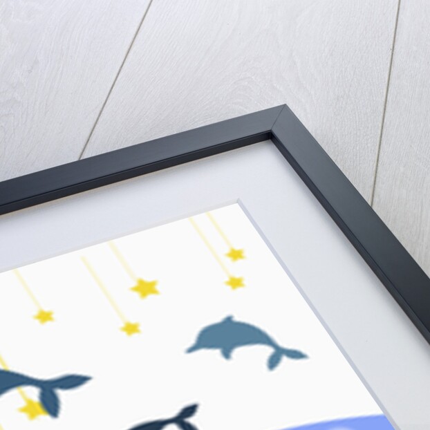 A Teenage Boy Rinding on a Dolphin by Anonymous