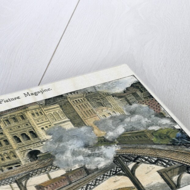 Elevated Railway in New York by Anonymous