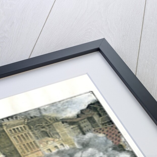 Elevated Railway in New York by Anonymous