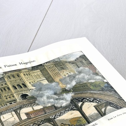 Elevated Railway in New York by Anonymous