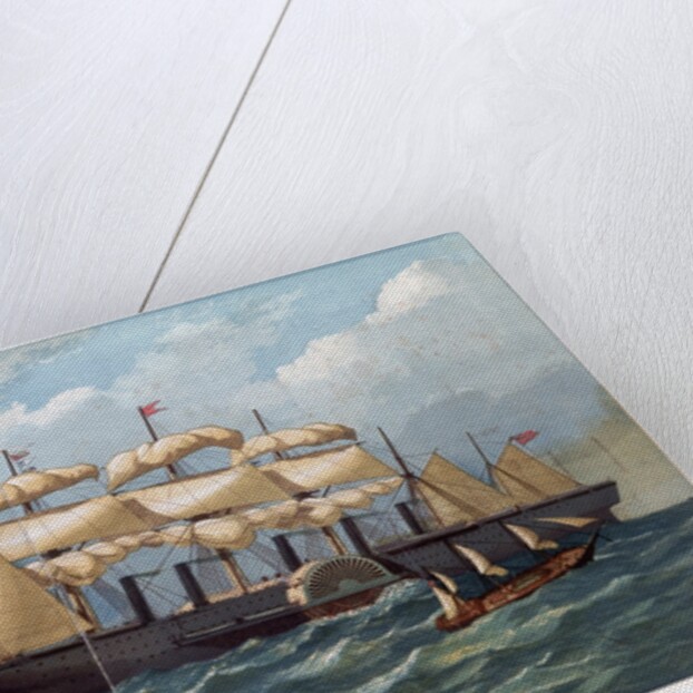 Great Eastern on the ocean by Anonymous