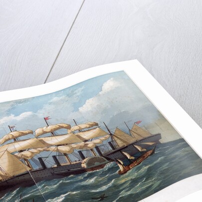 Great Eastern on the ocean by Anonymous