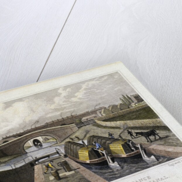 The Double Lock and East Entrance to the Islington Tunnel by Anonymous