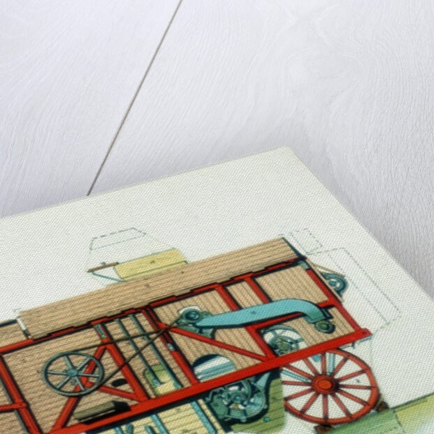 Portable threshing machine by Anonymous