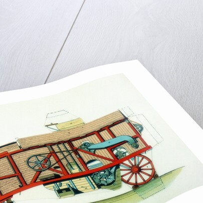 Portable threshing machine by Anonymous