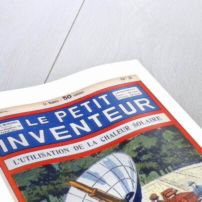 Abel Pifre's solar-powered printing press by Anonymous