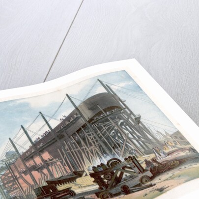 Great Eastern on the stocks by Anonymous