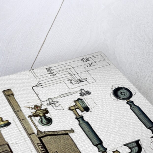 Wall mounted telephone by Anonymous