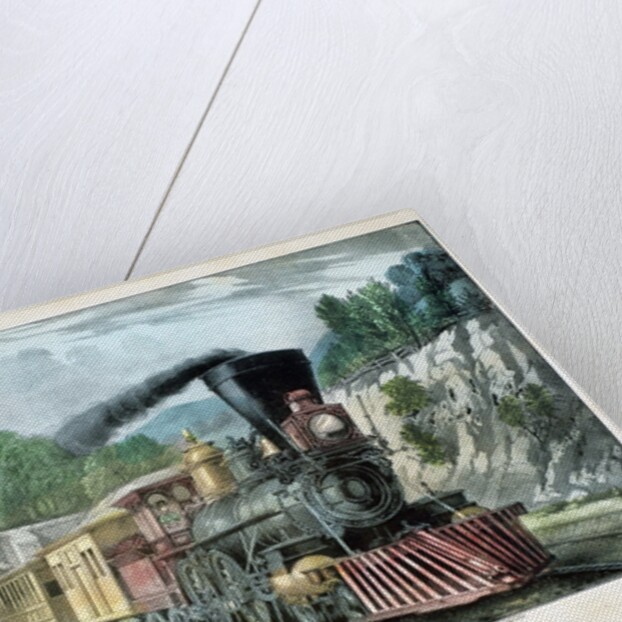 The Express Train by Currier & Ives