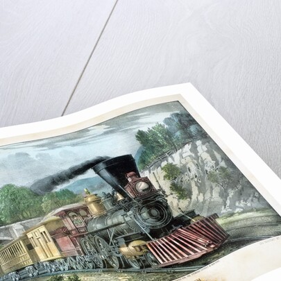 The Express Train by Currier & Ives
