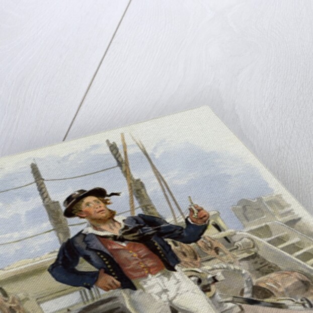 Royal Navy boatswain by Anonymous