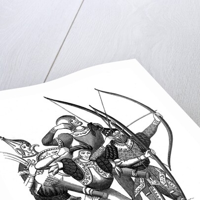Frankish archers by Anonymous
