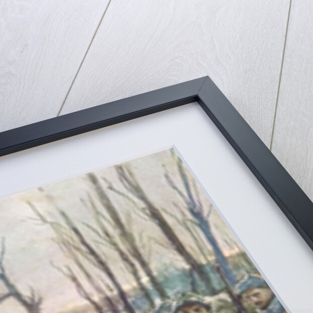 A French Trench in the Village of Souchez by Anonymous