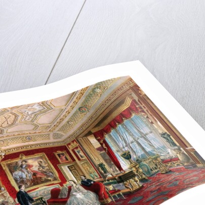 The Rubens Room in Windsor Castle by Anonymous