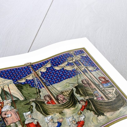 Ships bringing provisions to the English host, Richard II's campaign in Ireland by Anonymous