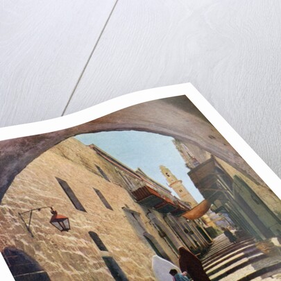 A street in Jerusalem by Anonymous