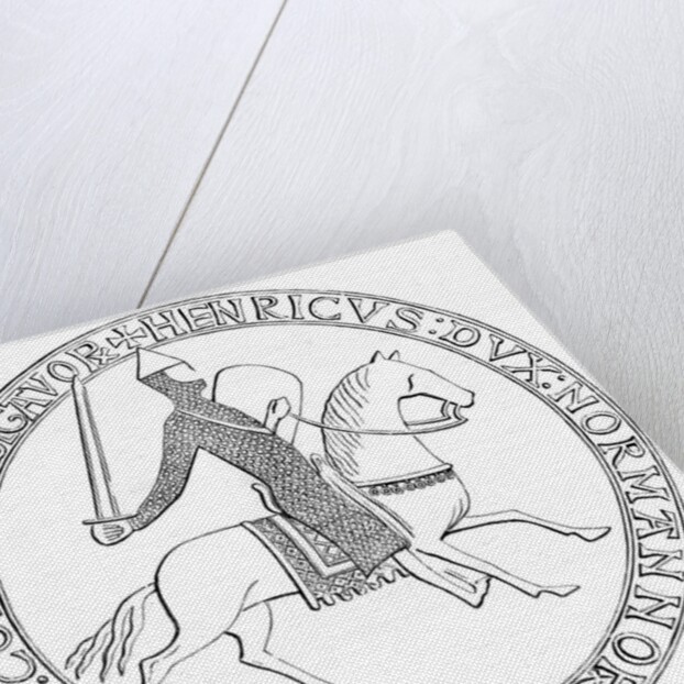 The seal of King Henry II of England by Anonymous