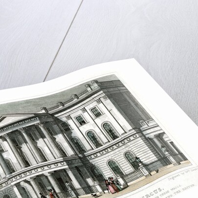 The London Institution in Finsbury Circus by Anonymous