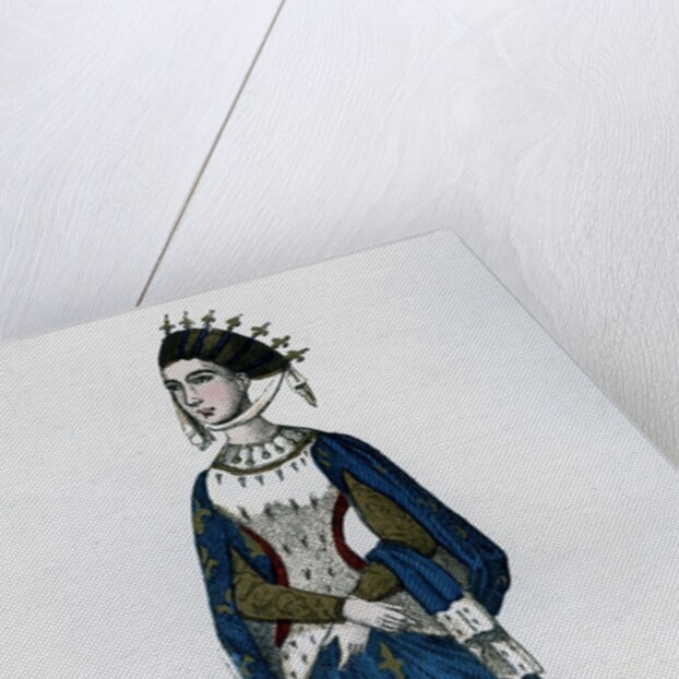 Margaret of Provence, queen consort of Louis IX of France by Anonymous