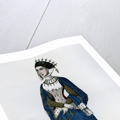 Margaret of Provence, queen consort of Louis IX of France by Anonymous