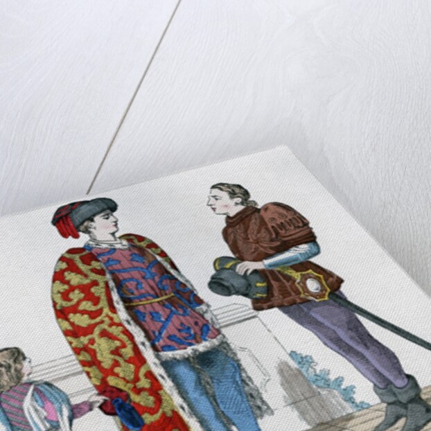 Page, master and valet by Anonymous