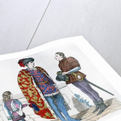 Page, master and valet by Anonymous