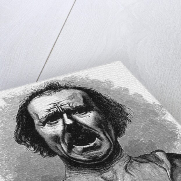 Horrified facial expression by Anonymous