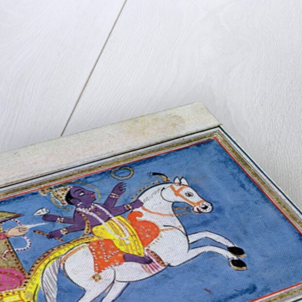 Arjuna and Krishna by Anonymous