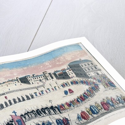 Procession of criminals sentenced by Inquisition of Lisbon by Anonymous
