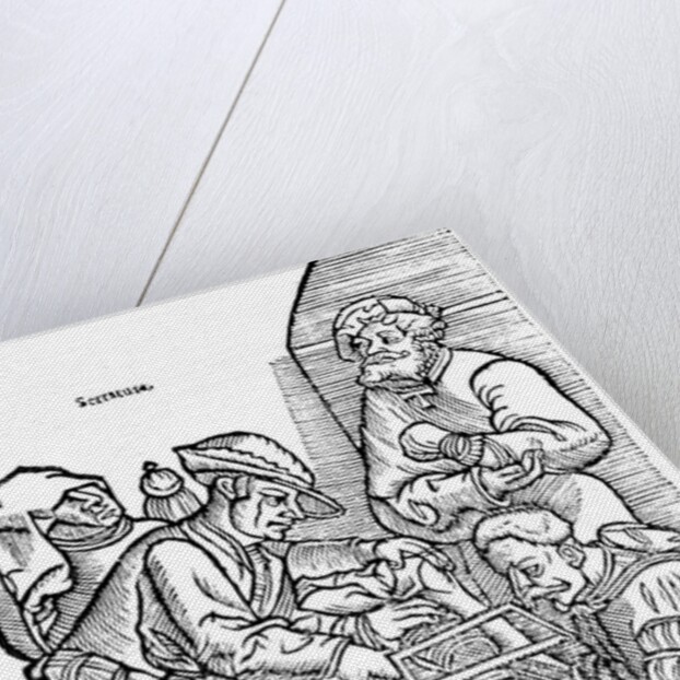 Amputation of a leg without anesthetic by Anonymous