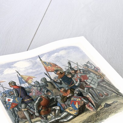 Death of Henry Percy at Battle of Shrewsbury by Anonymous