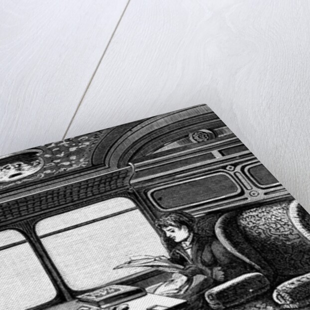 Woman passenger on Orient Express by Anonymous