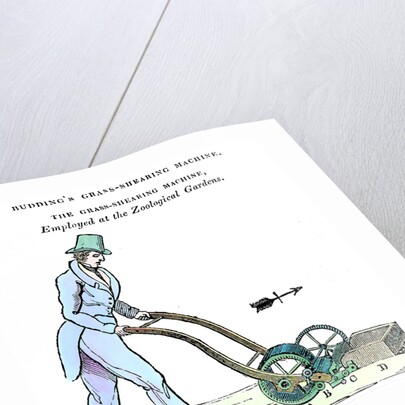 Budding's Grass-shearing Machine by Anonymous