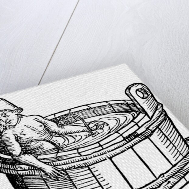 Lucius Annaeus Seneca the Younger committing suicide in bath by Anonymous