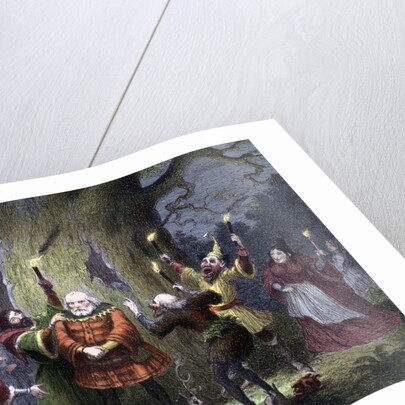 Scene from Shakespeare's "The Merry Wives of Windsor" by Anonymous