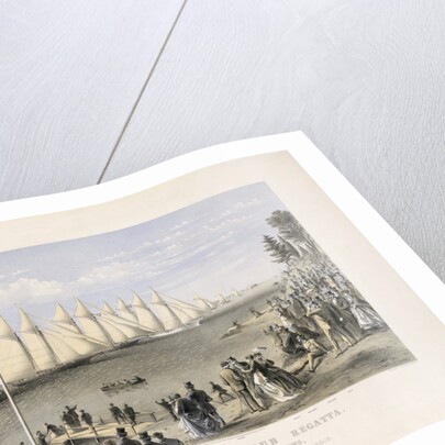 The New York Yacht Club Regatta by Anonymous