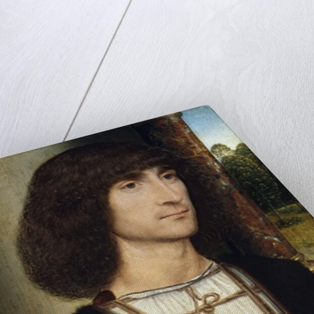 Portrait of a Young Man Praying by Hans Memling