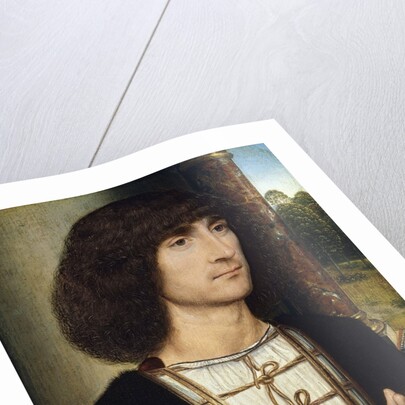 Portrait of a Young Man Praying by Hans Memling