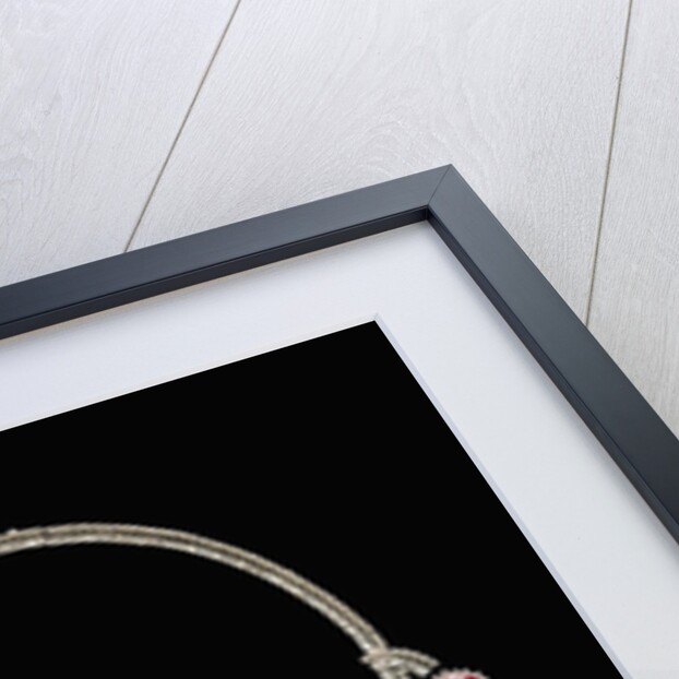 Ruby and Diamond Necklace by Anonymous