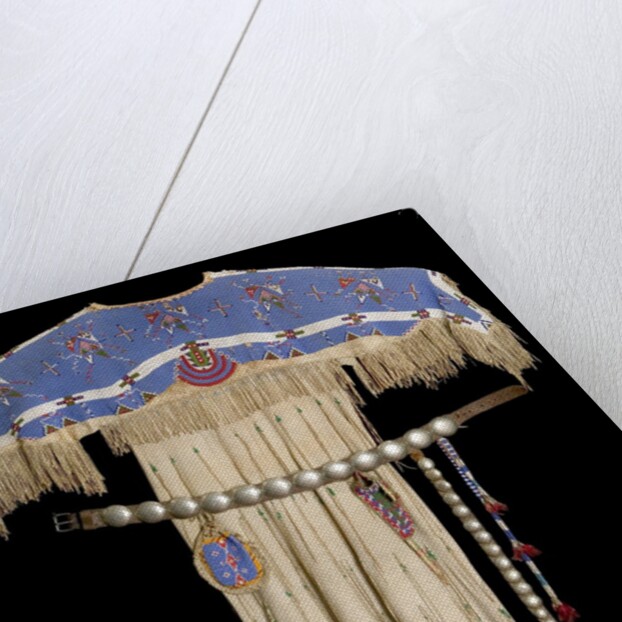 Lakota beaded dress by Anonymous