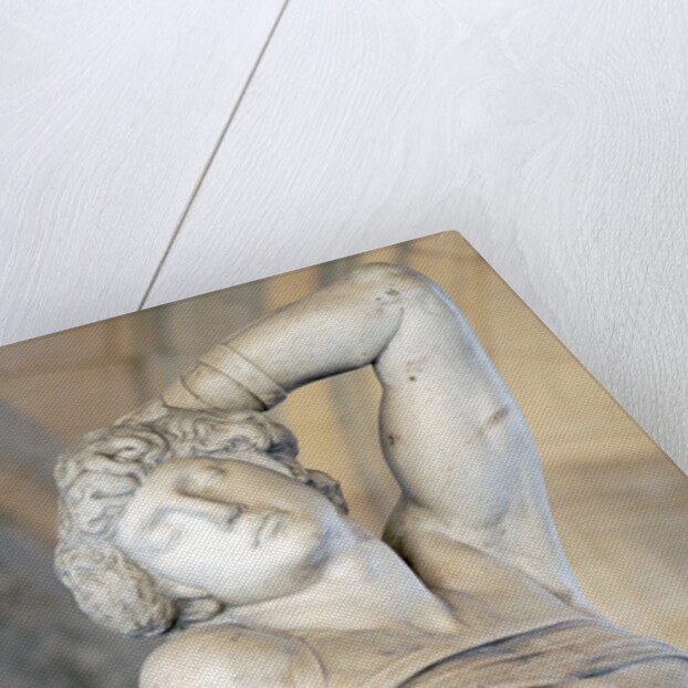 Detail of Dying Slave by Michelangelo Buonarroti