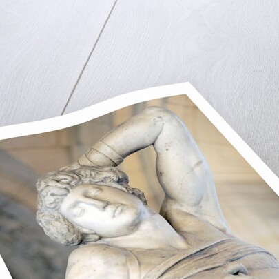 Detail of Dying Slave by Michelangelo Buonarroti